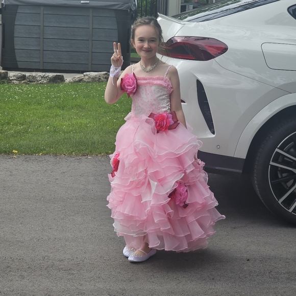 Formal Ball Gown By Amy Gown Size 8/9 - Picture 6 of 6